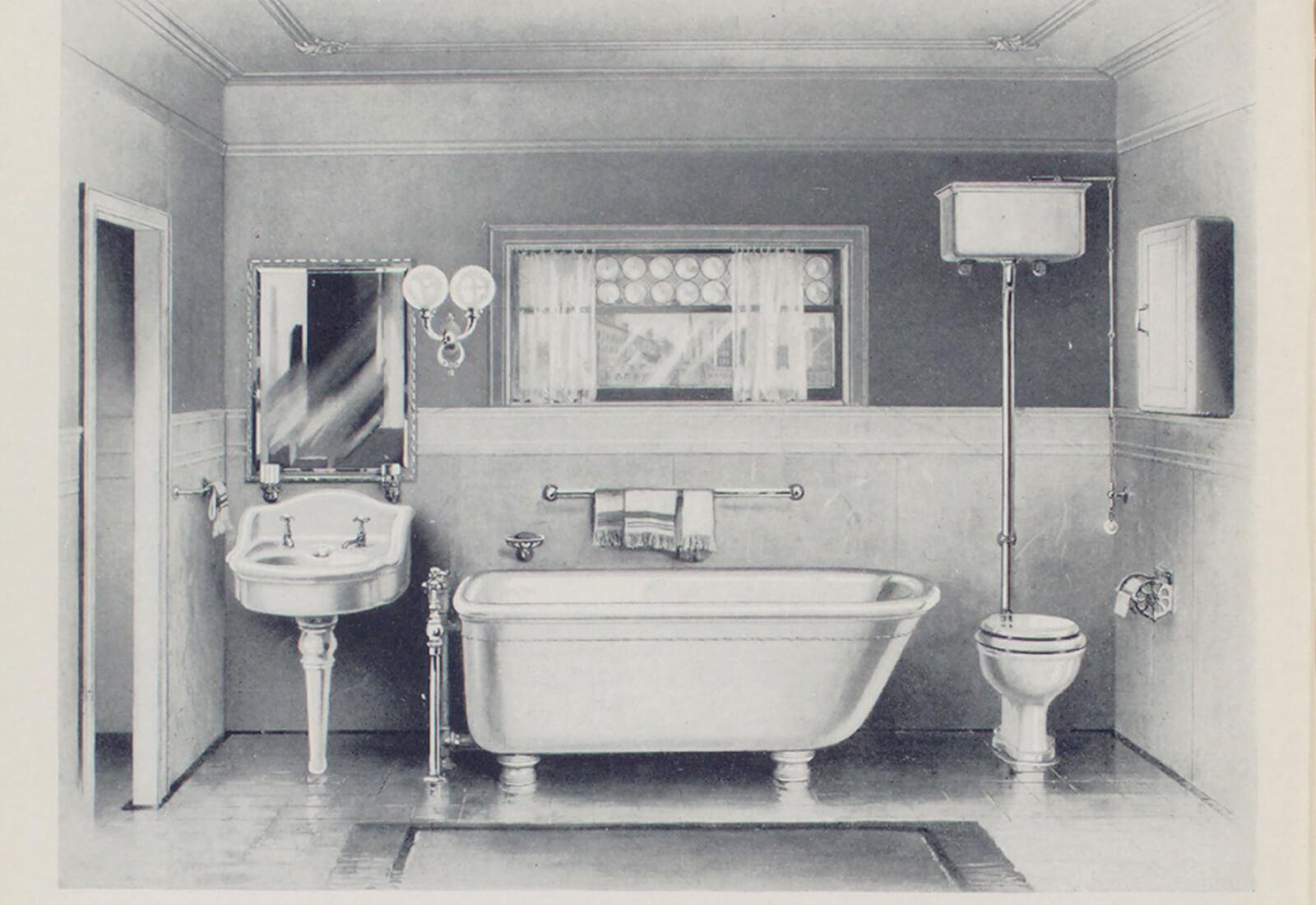 Geschichte des Badezimmers - wie sich unsere Vorfahren wuschen und wie ihre  Badezimmer aussahen
